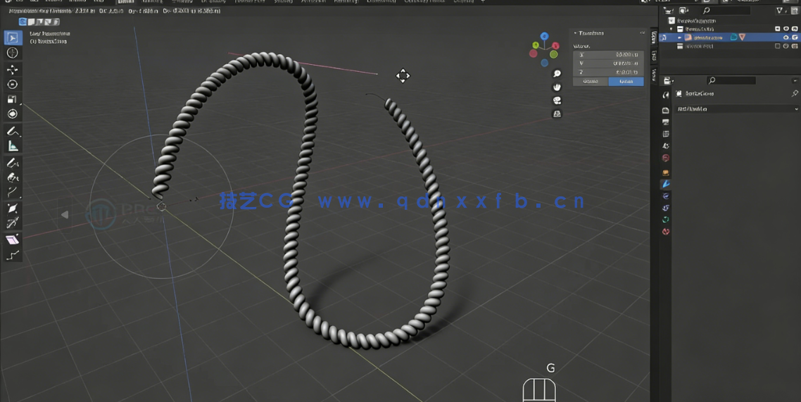Blender中modifiers变形修改器完全指南视频教程(图3)