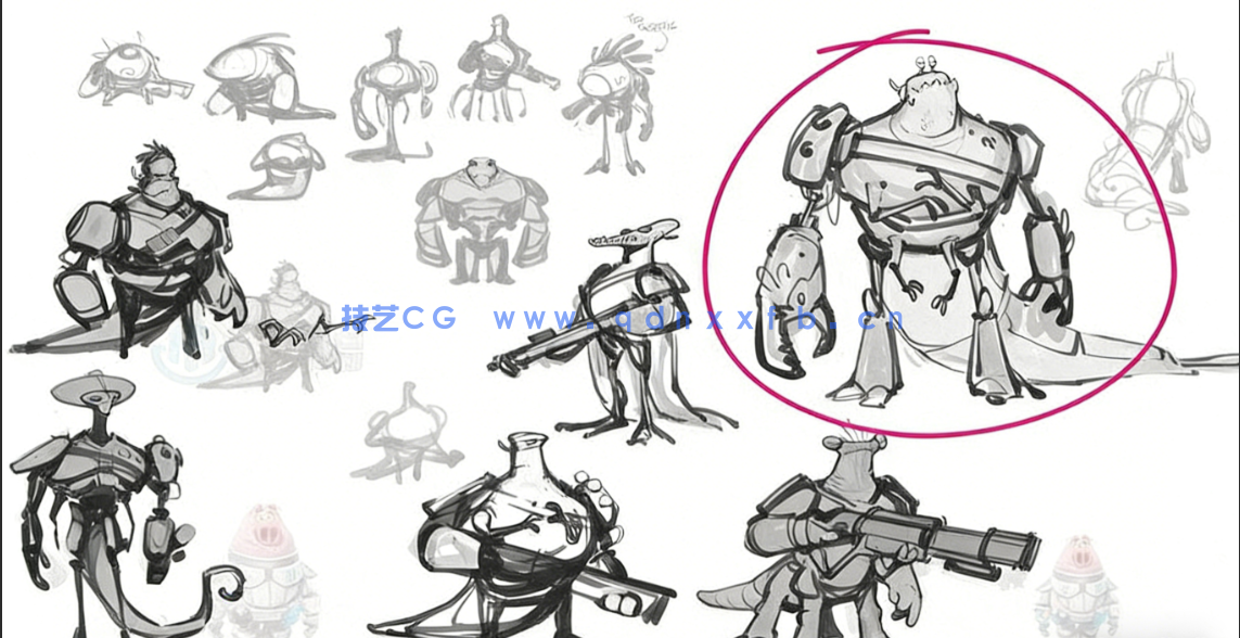 Blender与PS二维和三维角色设计视频教程(图2)