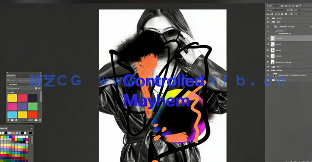  Illustrator与Photoshop渐变和摄影效果生动抽象海报设计视频教程(图1)