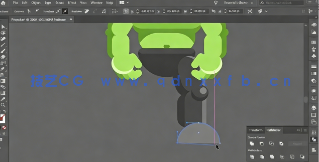  Illustrator CC矢量兽人卡通角色绘制实例训练视频教程(图1)