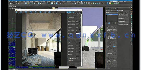 Corona建筑摄影构图渲染技术视频教程(图3)