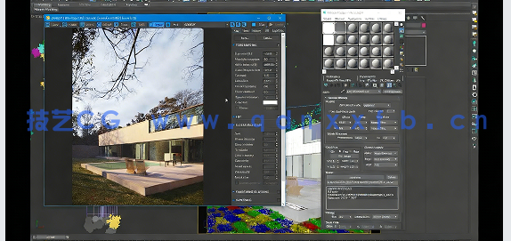 Corona建筑摄影构图渲染技术视频教程(图4)