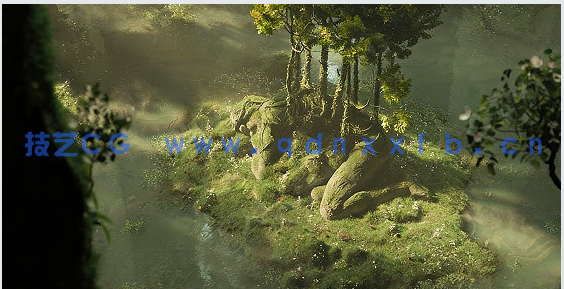 SpeedTree和Houdini高分辨率自定义树木实例制作视频教程(图1)