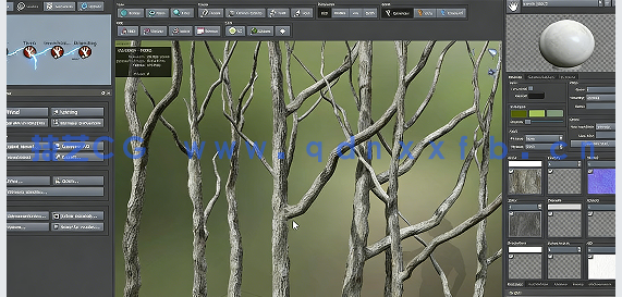 SpeedTree和Houdini高分辨率自定义树木实例制作视频教程(图3)
