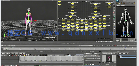 MotionBuilder角色动作捕捉制作循环动画视频教程(图4)