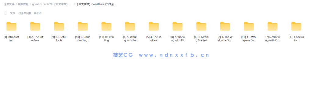 【中文字幕】CorelDraw 2021全面核心技术训练视频教程(图1)
