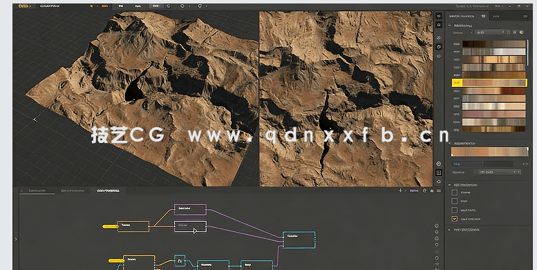 Gaea逼真自然地形环境核心技术训练视频教程(图7)