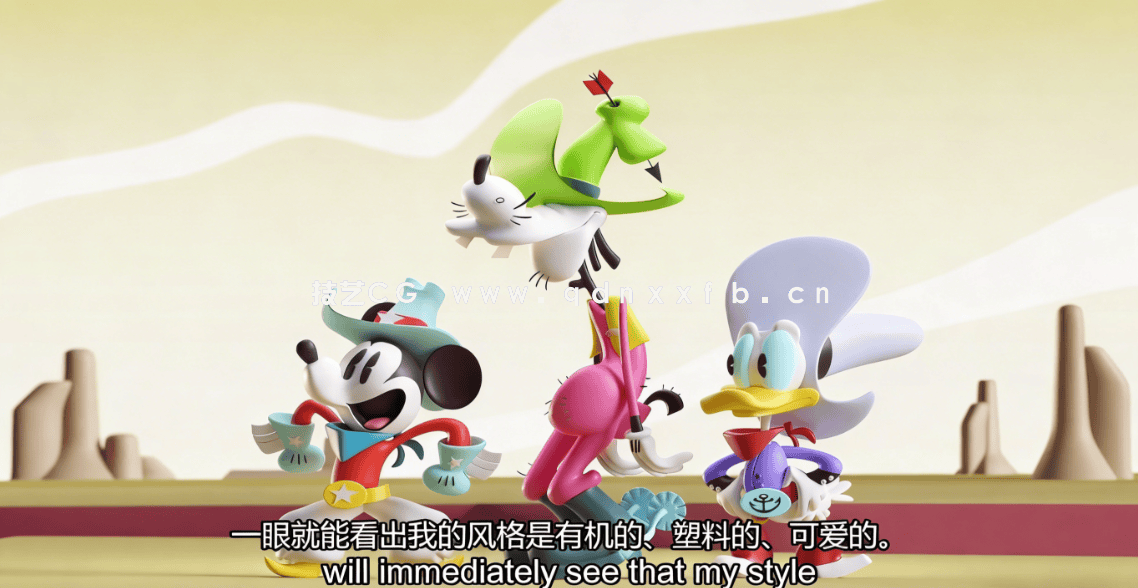 Blender三维角色创意制作完整工作流程视频教程(图3)