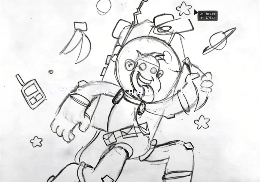 Blender三维角色创意制作完整工作流程视频教程(图6)