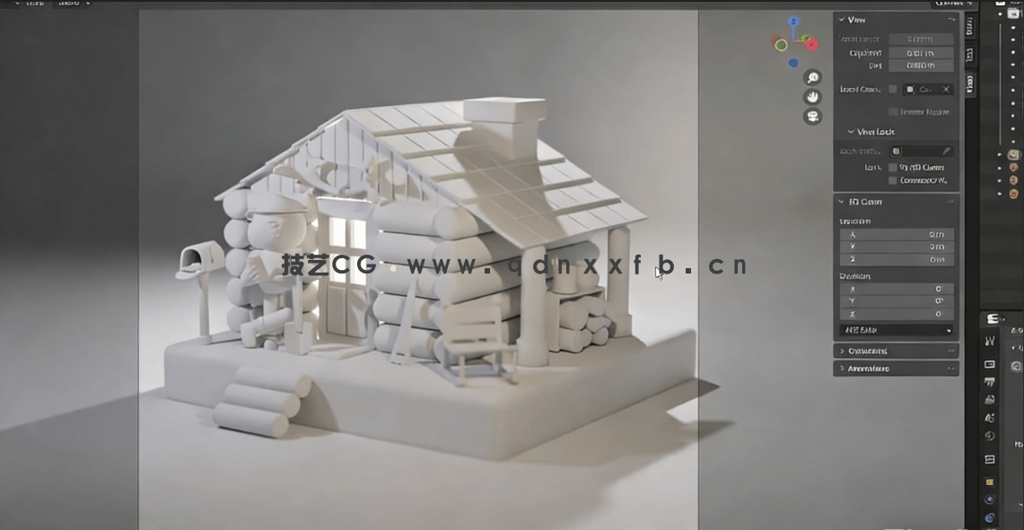 Blender三维场景建模完全指南视频教程(图6)