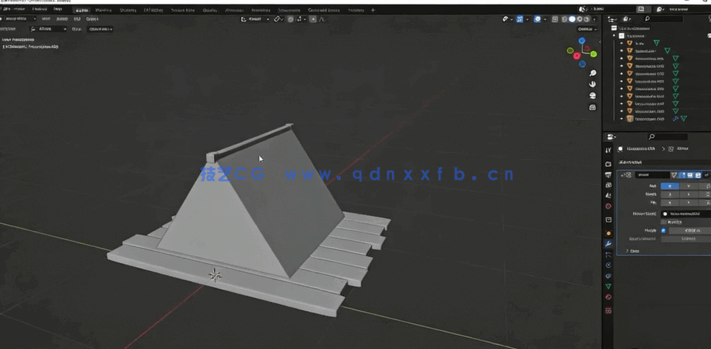 lender卡通木质小屋实例制作训练视频教程(图4)