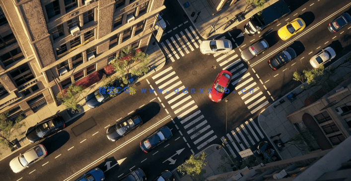 马路道路斑马线3D模型Archmodels Vol.251(图2)