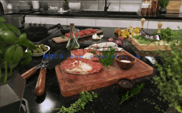 食物美食3D模型 Archmodels Vol.217(图2)