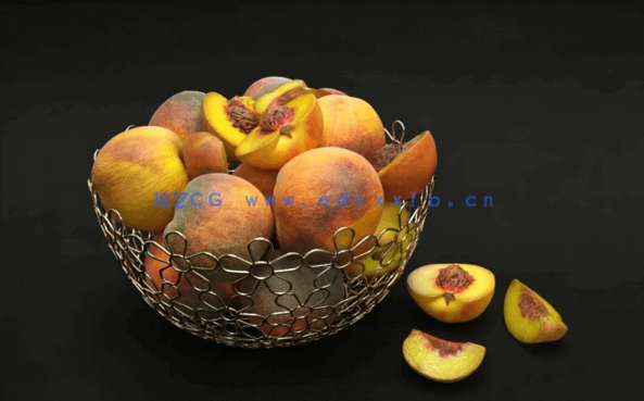 面包甜点坚果食物3D模型 Evermotion – Archmodels Vol.224(图3)