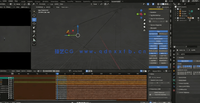 Blende使用NLA制作复杂非线性动画视频教程(图2)