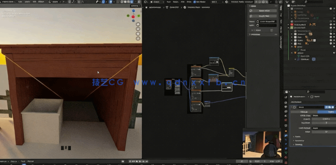 Blender影视级场景从建模贴图到动画制作全流程视频教程(图4)