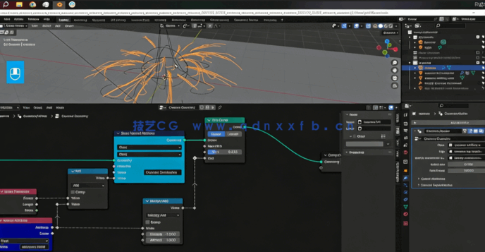 Blender触手怪兽奇幻生物制作视频教程(图4)