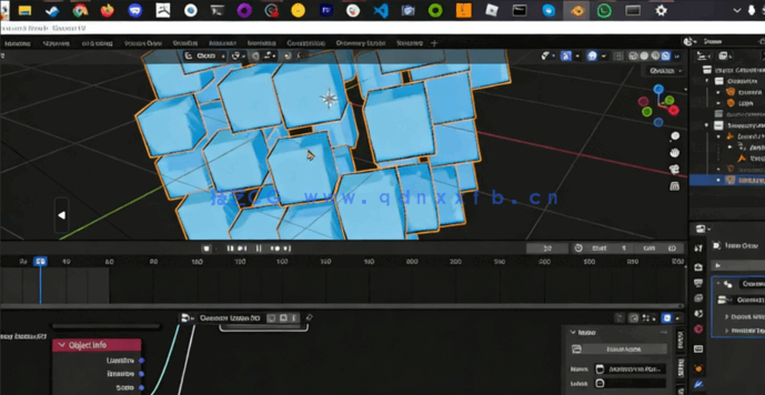 Blender触手怪兽奇幻生物制作视频教程(图5)