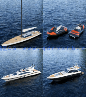 船只游艇3Dmax模型Archmodels vol. 241(图5)