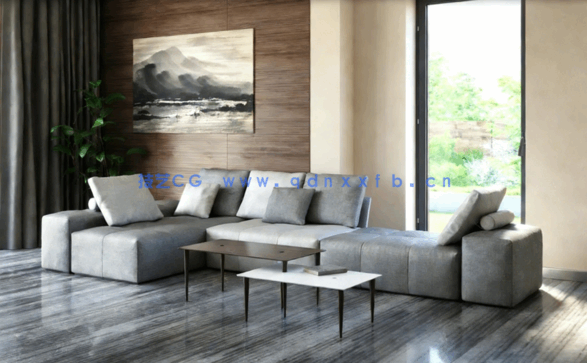 室内沙发3D模型 Evermotion – Archmodels Vol.245(图3)