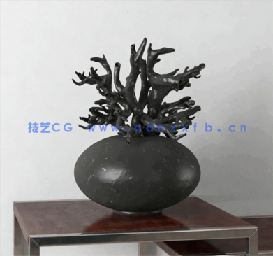 室内吊灯装饰品3D模型 Evermotion – Archmodels Vol.175(图4)