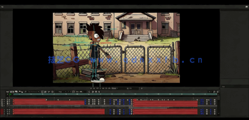 【中文字幕】Moho Pro可完整旋转360° 角色骨骼绑定系统制作视频教程(图4)