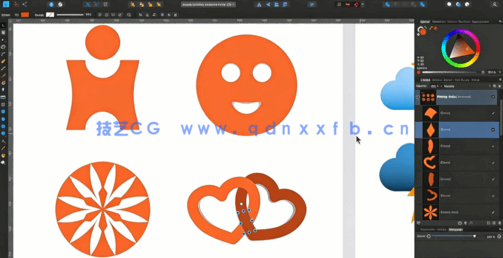  Affinity Designer矢量形状绘制技术视频教程(图3)