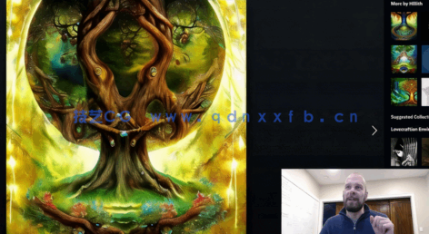 建立你自己的免费AI艺术图像生成器视频教程(图3)