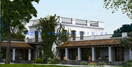 墨西哥庄园建筑室外场景3D模型Archexteriors Vol. 22(图2)