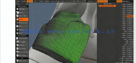 3DCoat中Retopo UVs硬表面建模技术训练视频教程(图2)