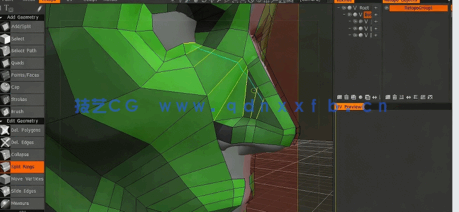 3DCoat中Retopo UVs硬表面建模技术训练视频教程(图5)