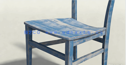 Redshift桌椅木质材质实例制作视频教程(图2)