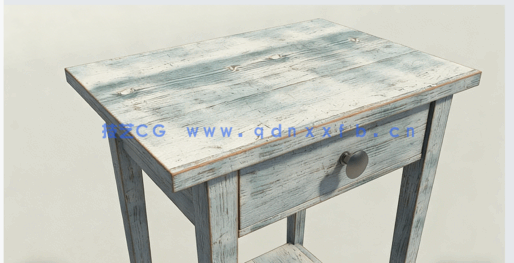 Redshift桌椅木质材质实例制作视频教程(图5)