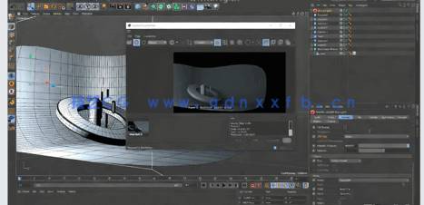 C4D中Redshift渲染引擎基础核心技能视频教程(图1)
