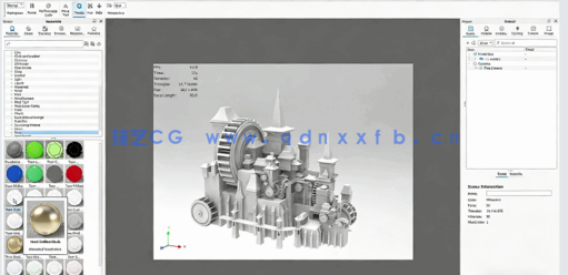 3D转2D建筑概念设计数字绘画视频教程(图5)