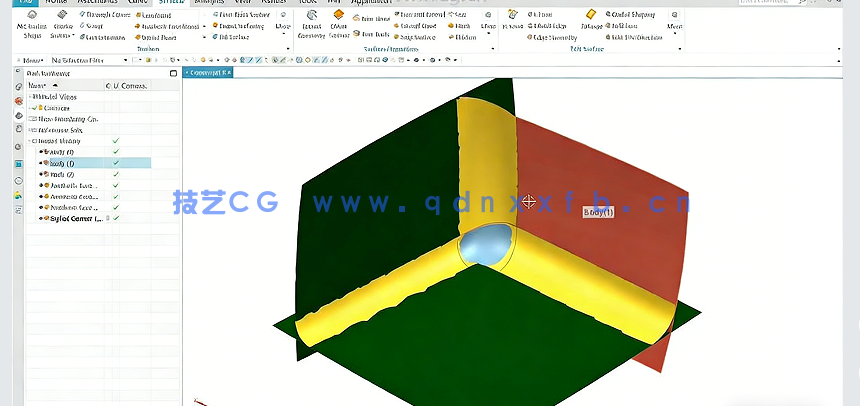 Siemens NX A类曲面设计技术训练视频教程(图4)