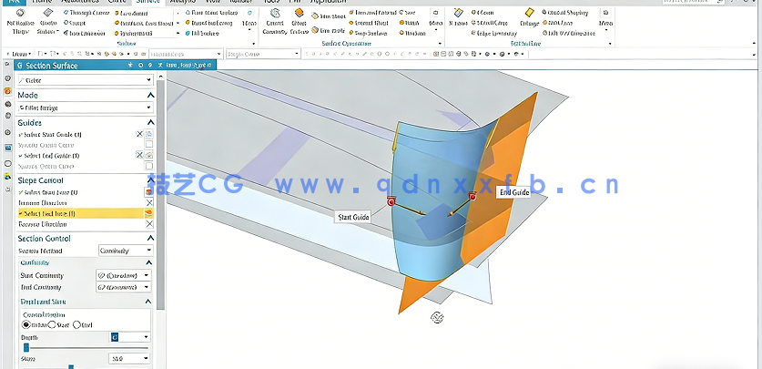 Siemens NX A类曲面设计技术训练视频教程(图5)