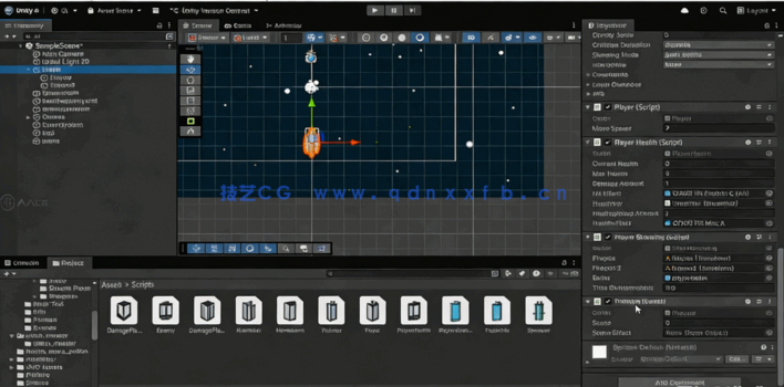 【中文字幕】Unity 6太空射击2D游戏开发新手完整指南视频教程(图2)