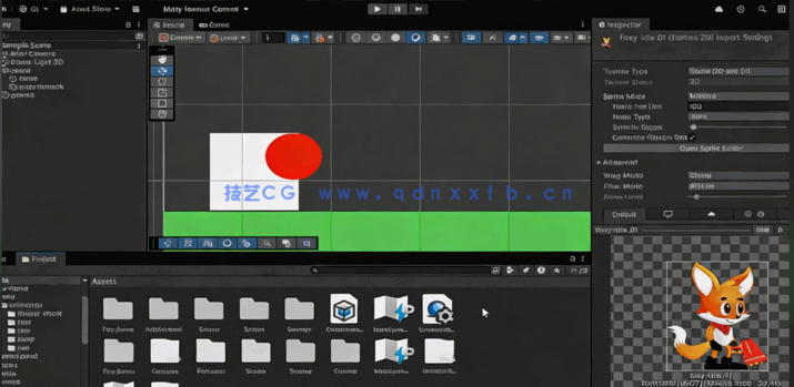 Unity 6冰雪主题2D平台射击游戏完整实例制作(图1)