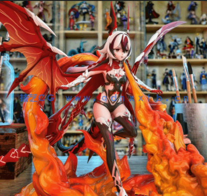 [3D打印人物] 科拉莉Coralie《崩坏3》游戏角色雕刻手办3D打印模型(图1)