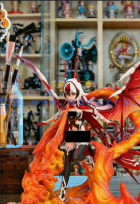 [3D打印人物] 科拉莉Coralie《崩坏3》游戏角色雕刻手办3D打印模型(图2)