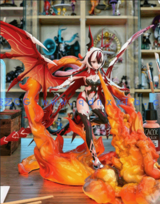 [3D打印人物] 科拉莉Coralie《崩坏3》游戏角色雕刻手办3D打印模型(图3)