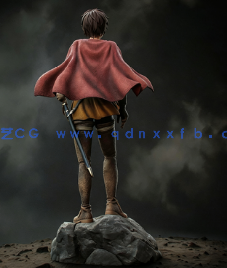 [3D打印人物] 卡思嘉Casca《剑风传奇》动漫角色雕刻手办3D打印模型(图3)
