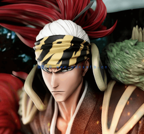 [3D打印人物] 阿散井恋次Renji Bankai《死神》动漫角色雕刻手办3D打印模型(图1)