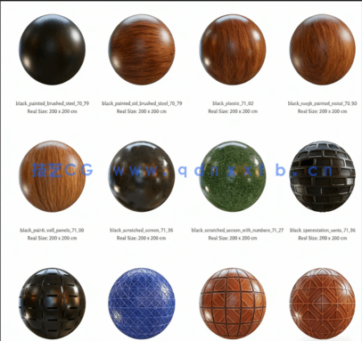 [室内设计] 科幻风格太空站宇宙空间站室内场景3D模型合集(图4)