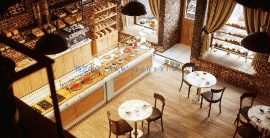 [室内设计] 日常生活小型商业商店旧货铺车库面包店水果鲜肉店等室内场景3D(图2)