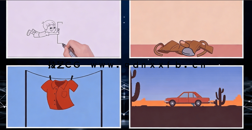 Adobe Animate二维动画从基础到高级技术训练视频教程(图3)