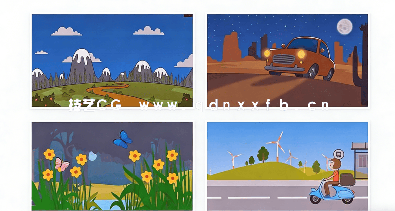Adobe Animate二维动画从基础到高级技术训练视频教程(图4)