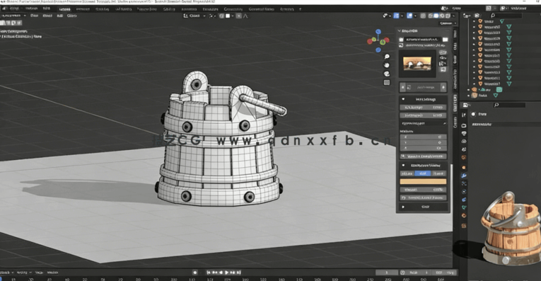  Blender初学者游戏资产制作训练视频教程 (图2)