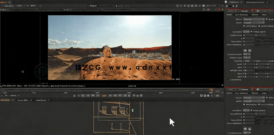 3D环境场景概念艺术数字绘景工作流程视频教程(图5)